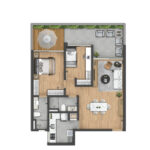 PB APTOS TIPO 2 - 85 m²